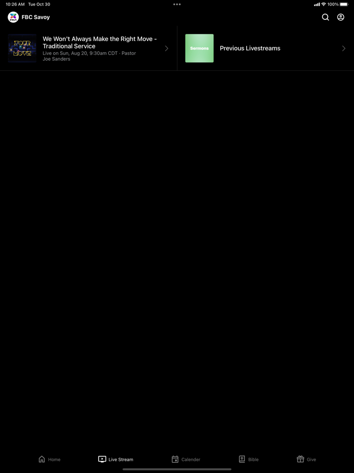 First Baptist Church Savoy