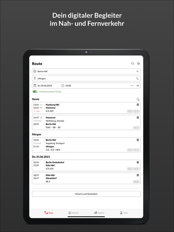 Bahn: Fahrplan & Live Trackingのおすすめ画像1