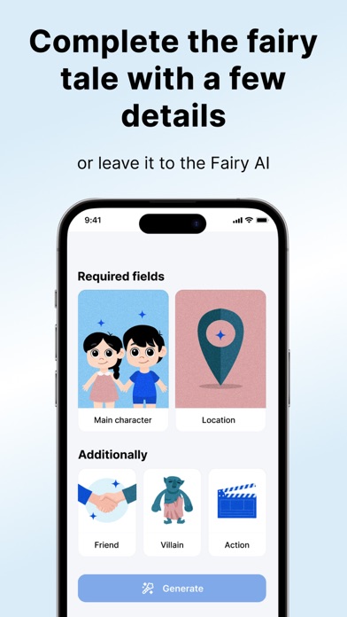 fAIry AI: create bedtime story Screenshot