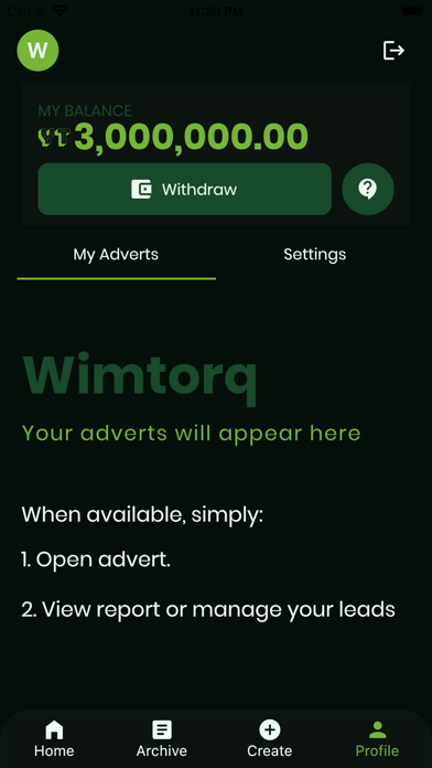 Wimtorq Screenshot