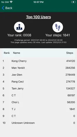 Game screenshot HKU Walking Challenge apk