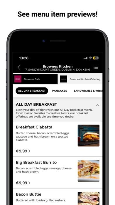 Brownes Kitchen Screenshot