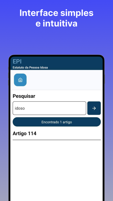 Estatuto Pessoa Idosa - SLEX Screenshot