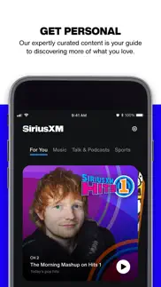 siriusxm: music, sports & news iphone screenshot 3