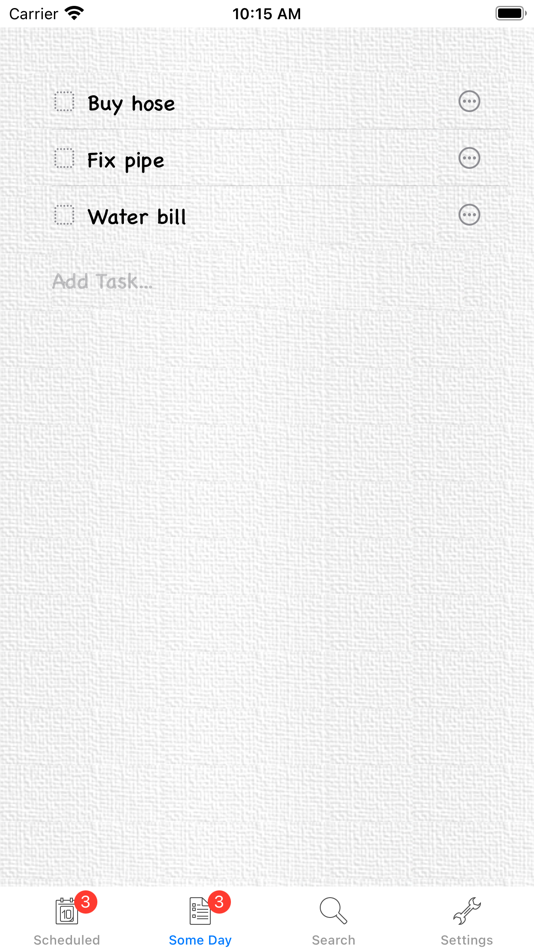 #2. Daily Tasks (To Dos) (iOS) Av: Aashish Patil