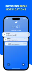 Pinger: notification reminders screenshot #5 for iPhone
