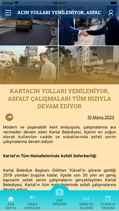 Kartal Belediyesi Screenshot