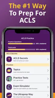 acls practice tests 2023 iphone screenshot 1