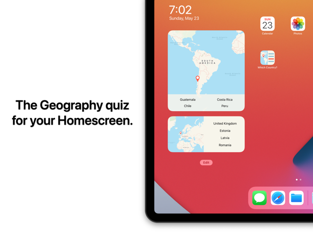 ‎Learn Geography @ Homescreen Screenshot