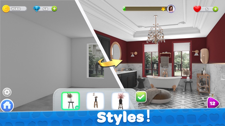 #3. My House - Home Design Games (iOS) 来自: Happy Life Studios