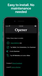 opener - open websites in app iphone screenshot 3