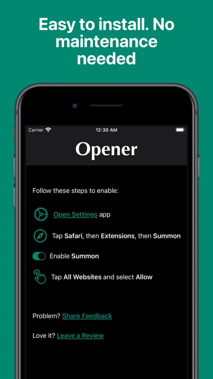 Opener - Open Websites in App