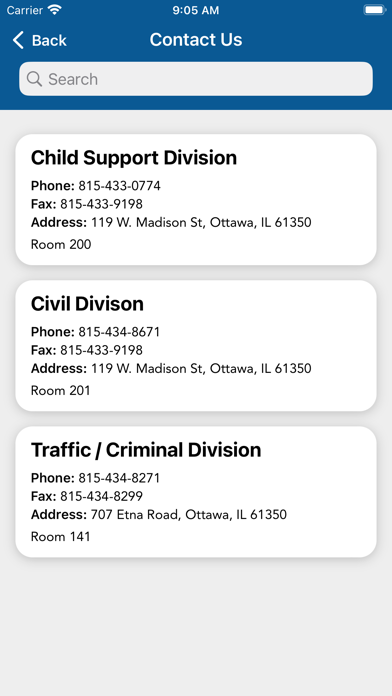 LaSalle County Circuit Clerk Screenshot