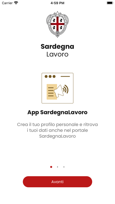 SardegnaLavoro Screenshot