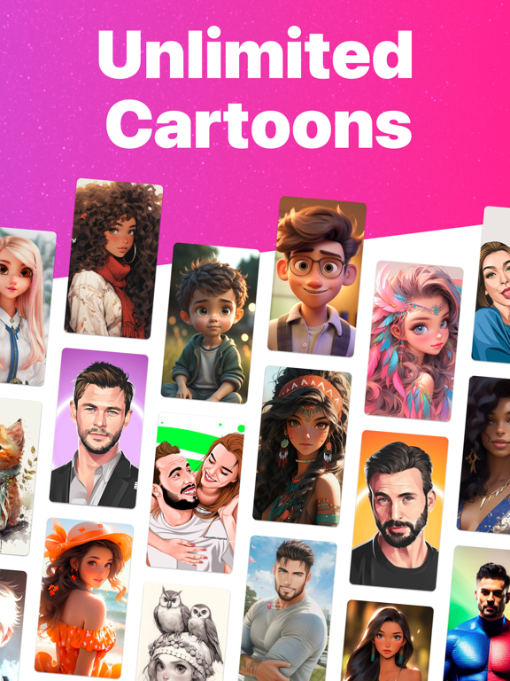 Cartoon Photo Generator iPad screenshot 6 - Photo & Video app