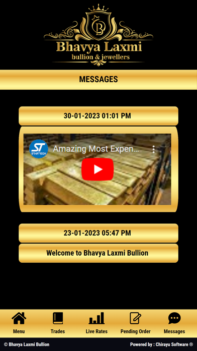 Bhavya Laxmi Bullion Screenshot