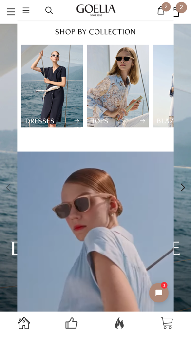 SHOP GOELIA Screenshot