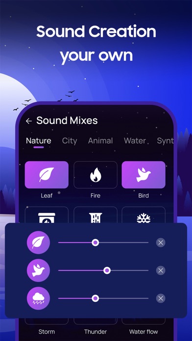 Sleep Sounds White Noise& Rain Screenshot