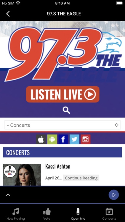 97.3 The Eagle screenshot-4