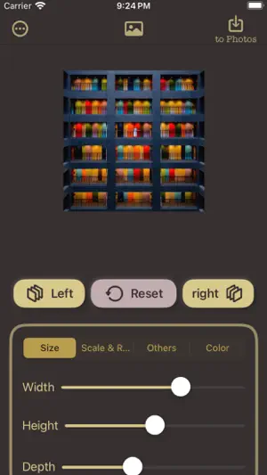 Photo3D : 3D Rectangle Effect screenshot 1