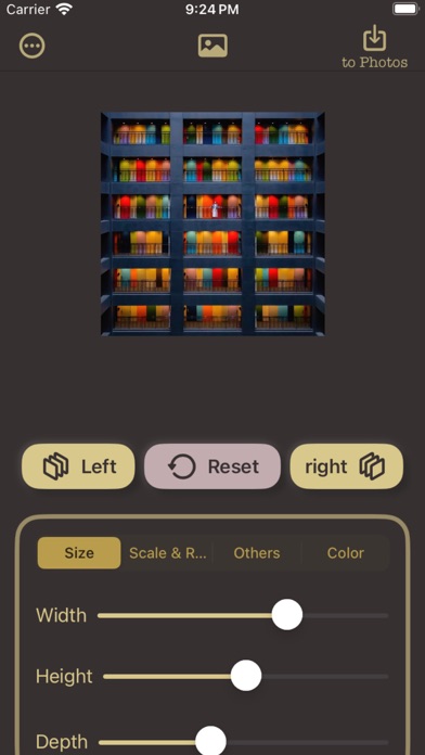 Photo3D : 3D Rectangle Effect Screenshot