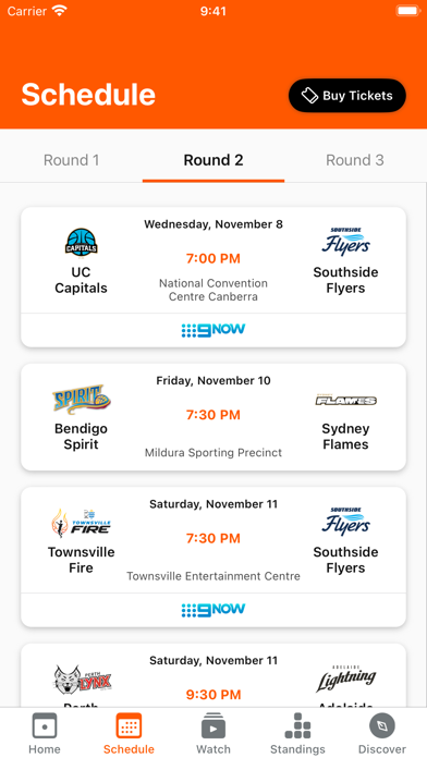 WNBL Screenshot
