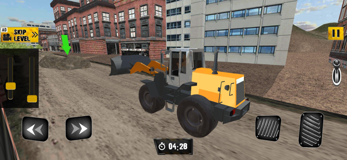 Road Construction Excavator 3D