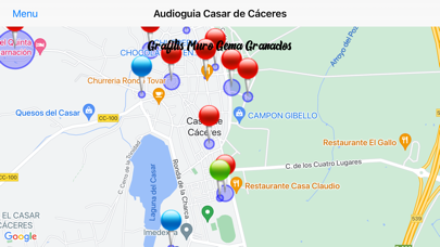 Audioguia Casar de Cáceres Screenshot