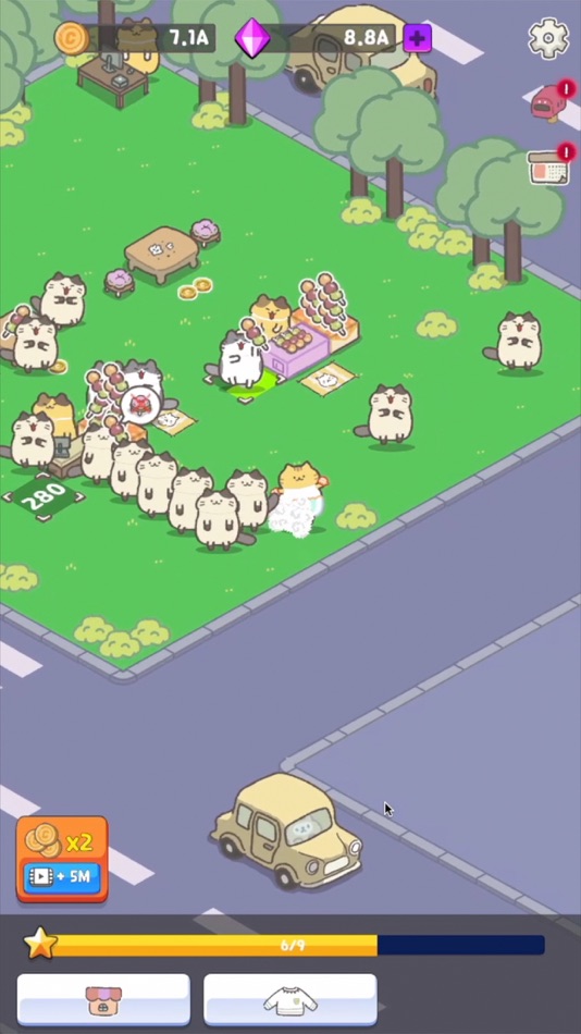 #1. Lazy Cat Shop (iOS) 由: dae woong PARK