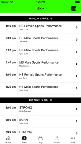Game screenshot APE Fitness & Performance apk