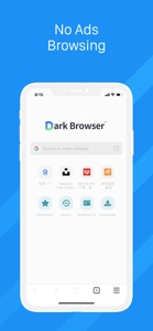 Dark Browser- Private&Secure screenshot #5 for iPhone