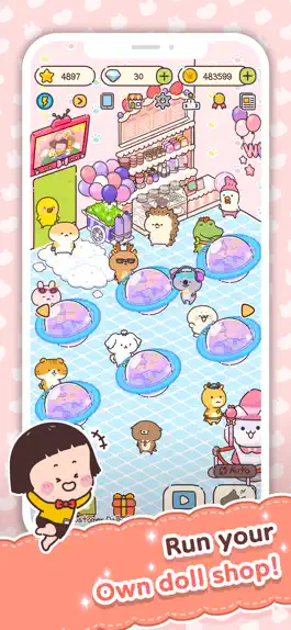 Game screenshot Animal Doll Shop - Cute Tycoon apk