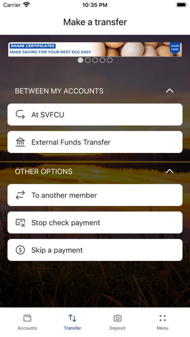 Sebasticook Valley FCU Screenshot