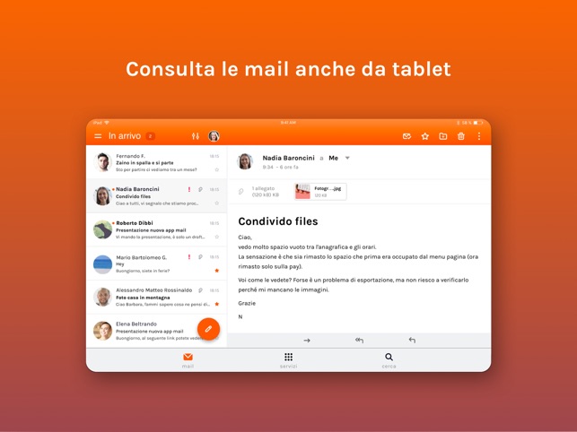 Virgilio Mail - Email App on the App Store