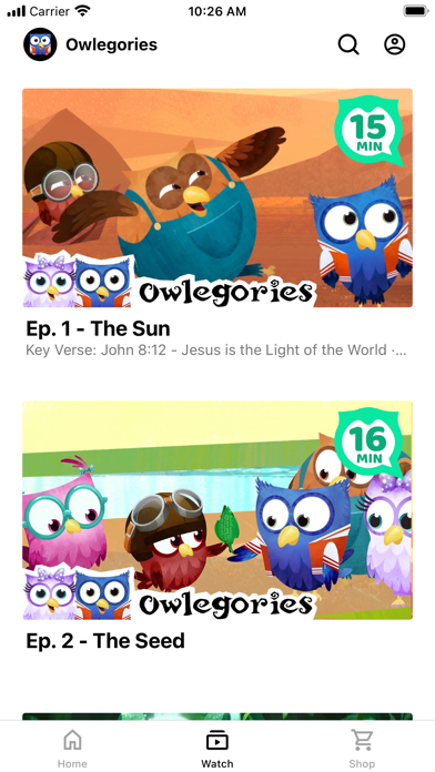 Owlegories Screenshot