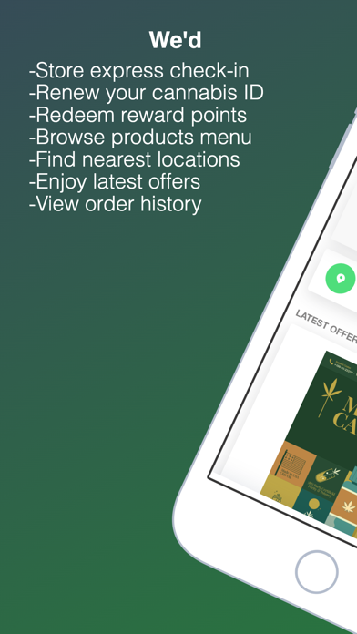 Wed Dispensary Screenshot