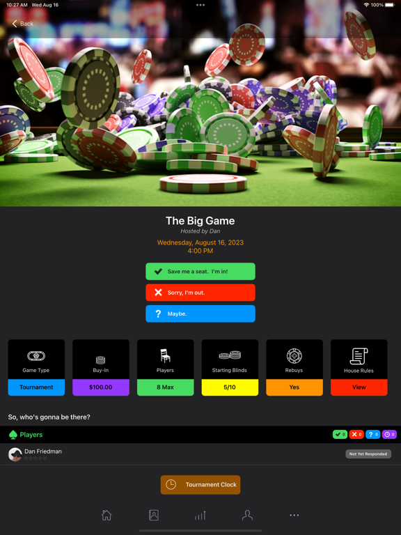 Screenshot #5 pour Poker Host Pro