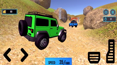 Offroad 4x4 Jeep Simulator 3D Screenshot