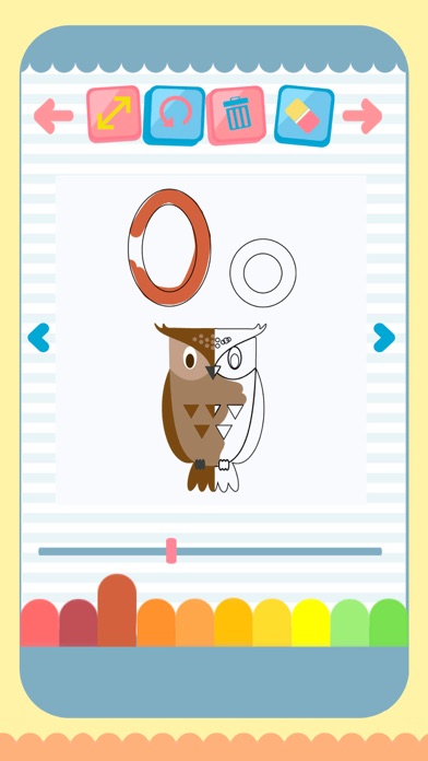 Calligraphy coloring book Screenshot