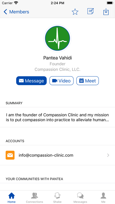 Compassion Clinic Screenshot