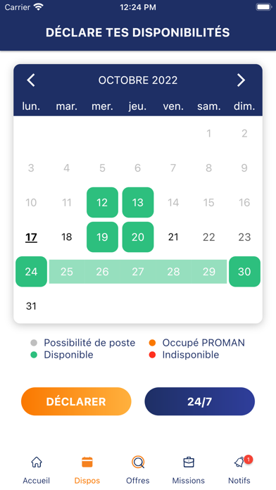 myPROMAN Intérimaires screenshot 2