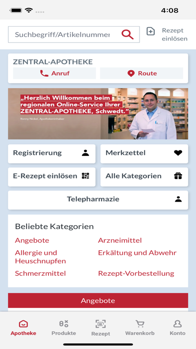 ZentralAPO24.de Screenshot