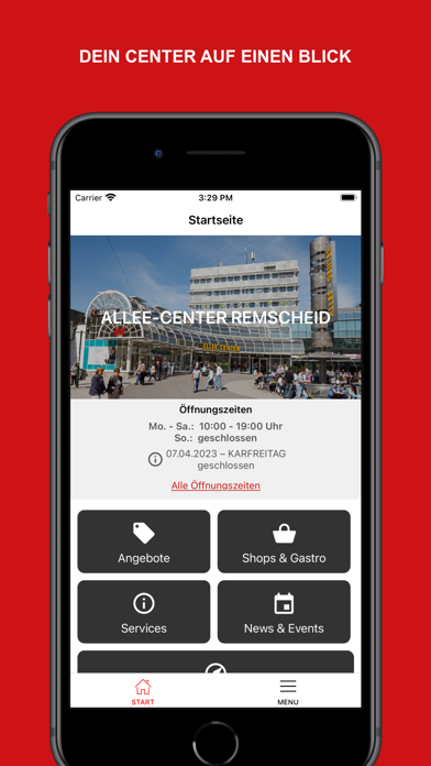 Allee-Center Remscheid Screenshot