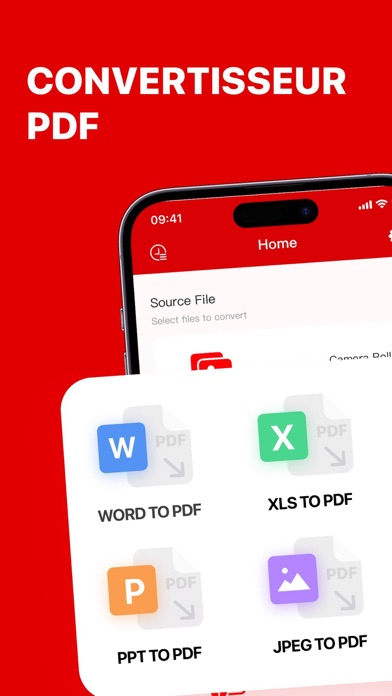 Screenshot #1 pour Convertisseur PDF -
