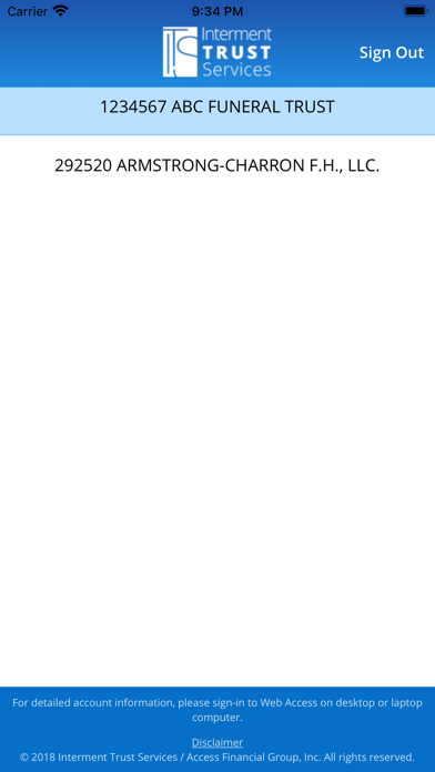 Quick Access from ITS Screenshot