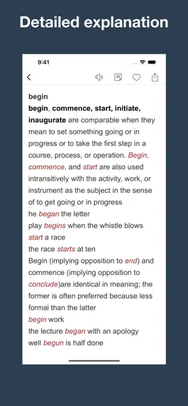 Game screenshot Explanatory Thesaurus apk