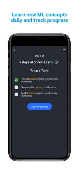 Game screenshot 30 Days of ML apk