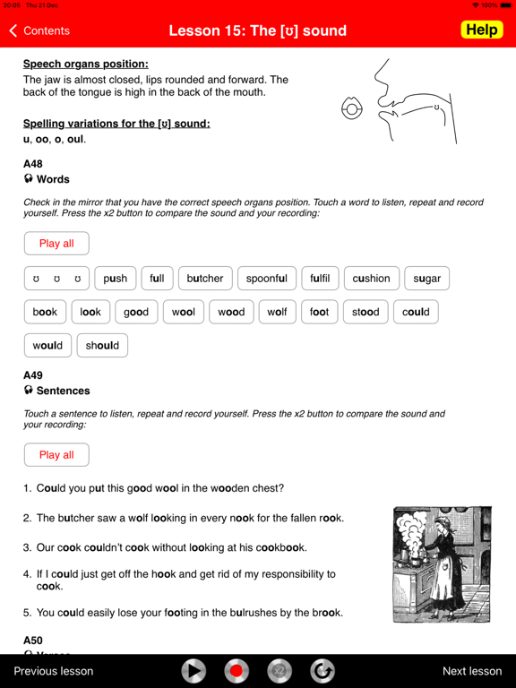 Screenshot #6 pour American Accent App