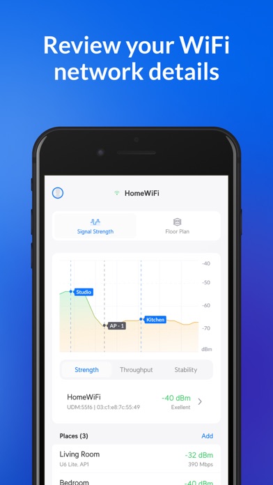 Ubiquiti WiFiman Screenshot