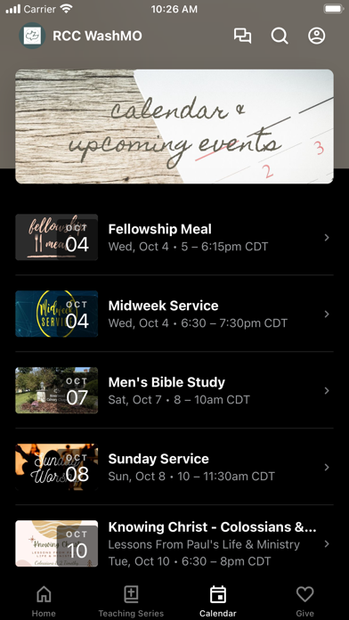 Riverbend Calvary Chapel Screenshot